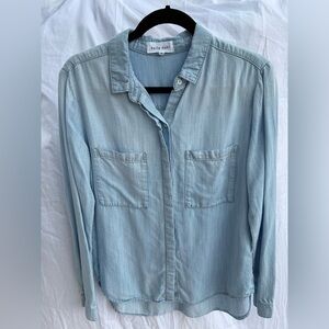 Bella Dahl Sky Blue Denim Shirt